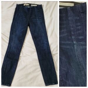 NWOT Pilcro and the Letterpress High Rise Denim Ankle Leggings Jeggings Size 27
